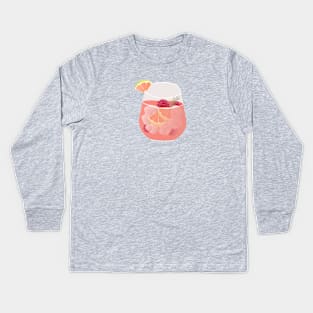 Raspberry Kids Long Sleeve T-Shirt